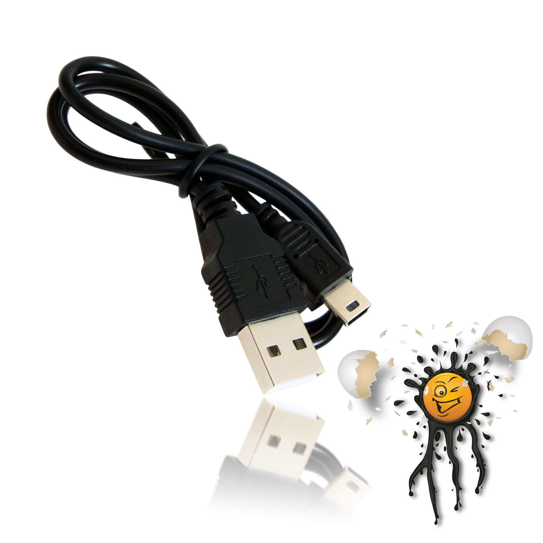 USBA auf USB B Mini Kabel