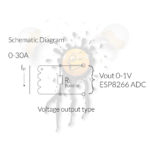 AC Stromsensor IoT ESP8266 Anschlussschema