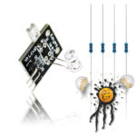 ESP8266 ESP8285 ESP32 Herzschlag Sensor 0-1V ADC Set