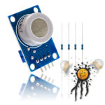 MQ7 Kohlenmonoxyd Sensor 3,3V Set