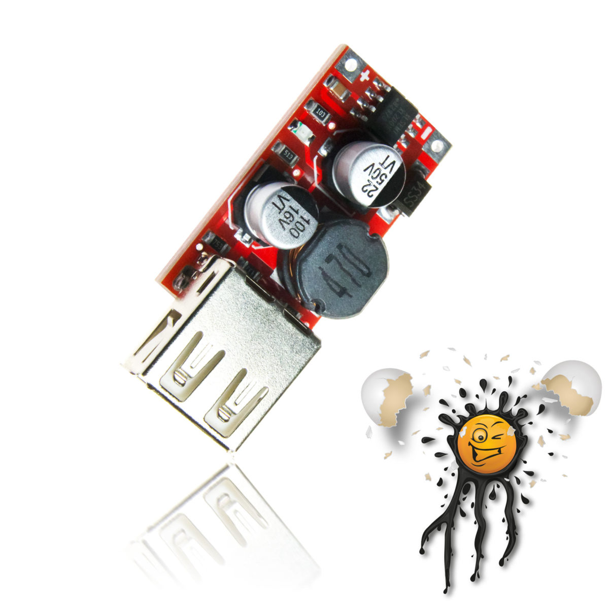 5V USB Spannungswandler single – IoT powered by