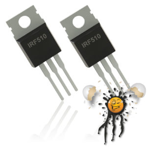 IRF510 N Kanal Mosfet TO220