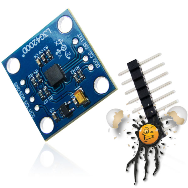 GY-50 L3G4200D accelerometer sensor module