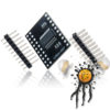 MCP23017 GPIO PWM MCU Expansion Board incl. Pinheader