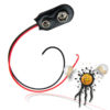 9V Battery Snap on Adapter Cable 100 mm