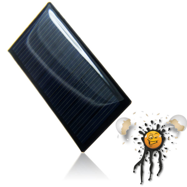 3.7V polycrystalline Solar Panel 57 x 28 mm