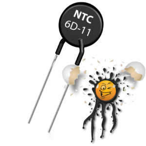 2 pcs. NTC Thermistor 6D-11