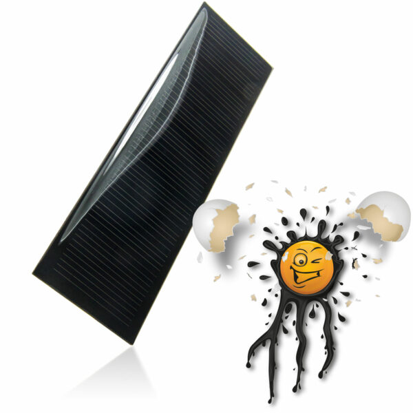 6V 0,6W 100mA DIY mini polycrystalline Solar Panel