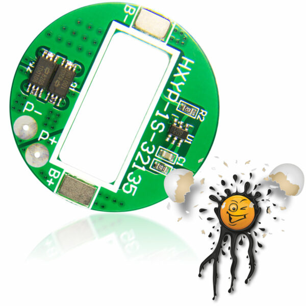 LiFePo4 BMS Charger Protection Board 3,65V 5A