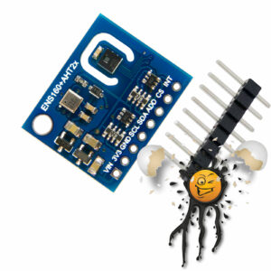 ESP8266 Arduino ENS160+AHT21 Air CO2 Gas Sensor Module