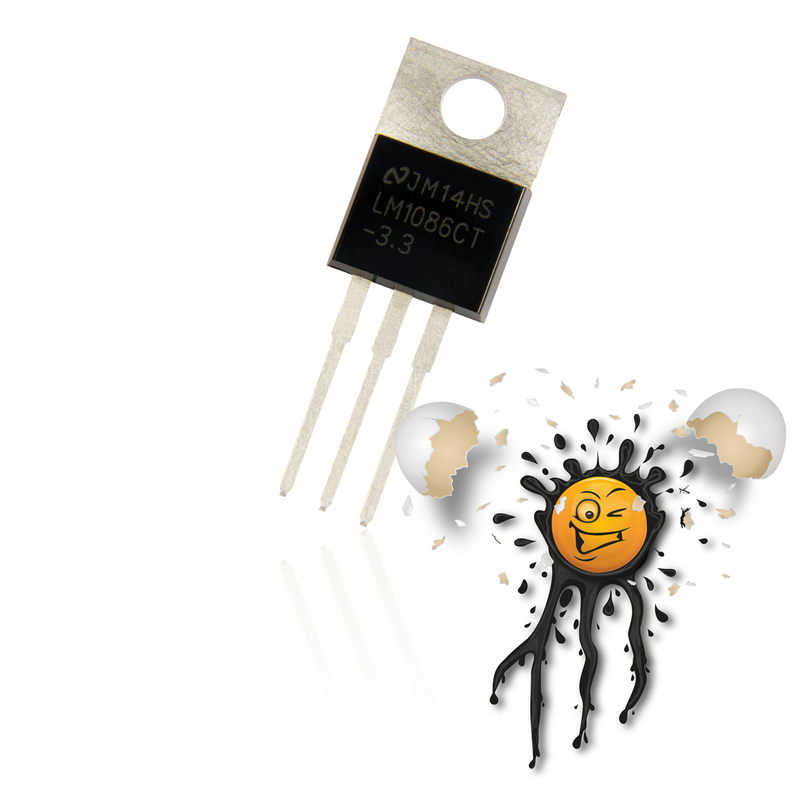 LM1086 CT 3,3V TO220 bis zu 27Vin 1,5A LDO Low Drop Out… – IoT powered by