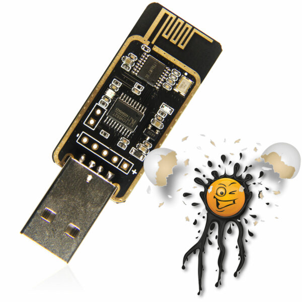 nRF24L01+ Funkmodul USB TTL Converter Dongle Transceiver Set – Bild 4