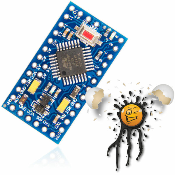 ATMEGA328P Pro Mini Arduino Development- Board 3,3V 5V Version – Bild 4