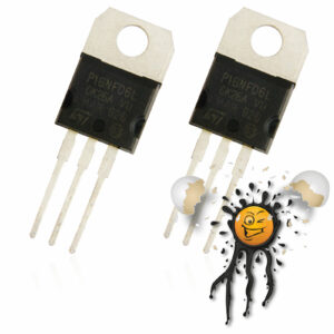 2 pcs. STP16NF06L N Channel Mosfet