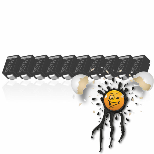 10 x DO214 SMD Schottky Rectifier Diode – Bild 7