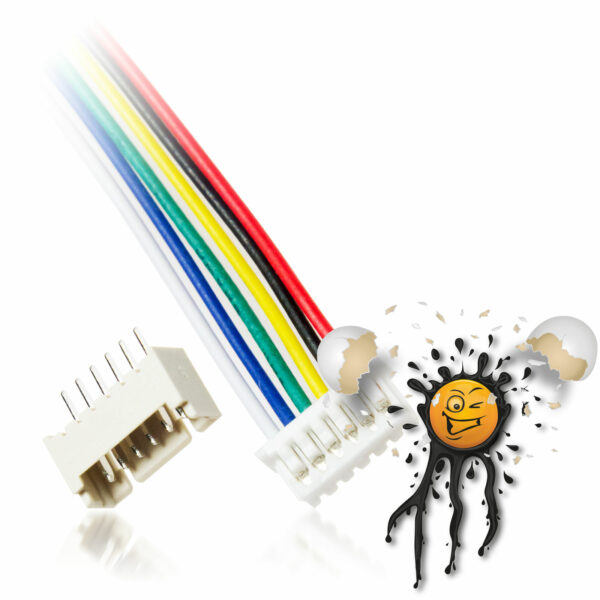 JST Adapterkabel 1.25mm Raster 10cm Buchse Stecksockel 2 bis 10 polig – Bild 10