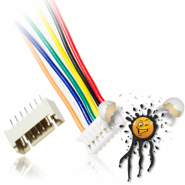 JST Adapterkabel 1.25mm Raster 10cm Buchse Stecksockel 2 bis 10 polig – Bild 7