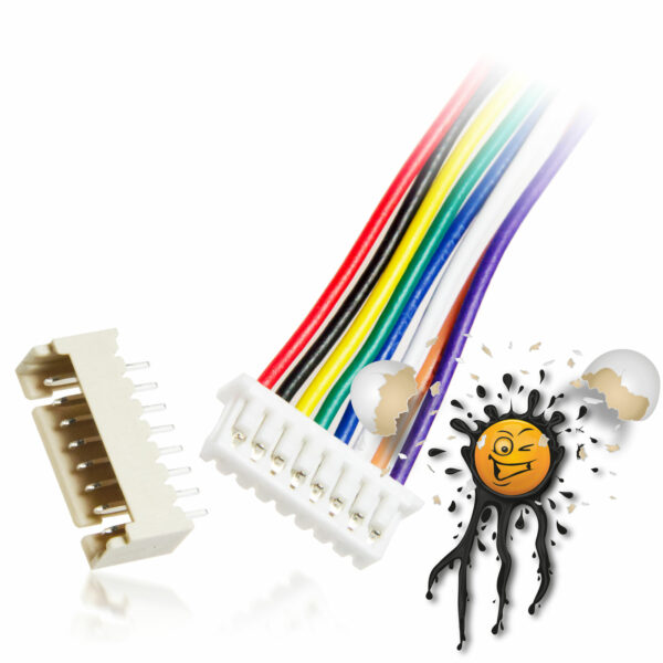 JST Adapterkabel 1.25mm Raster 10cm Buchse Stecksockel 2 bis 10 polig – Bild 5