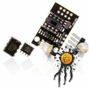 Atmel ATTINY13A 8-Bit-AVR-Mikrocontroller IC Adapter