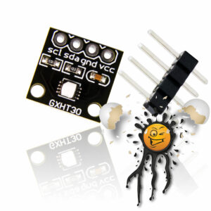 GXHT30 Temperature Humidity Sensor Module incl. Pin Header